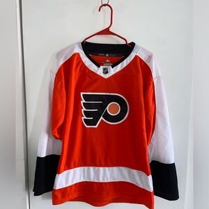 Flyers Orange and Black Jersey Blank